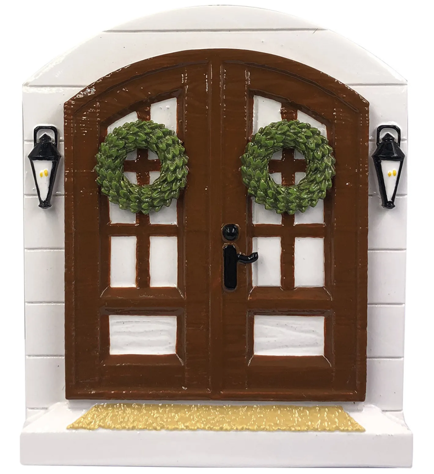 Polar X 4.25" Farm House Door Personalized Christmas Ornament OR2140 Sale