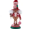 Kurt Adler 14" Hollywood Nutcrackers Gingerbread Boy Christmas Nutcracker HA0620 Hot