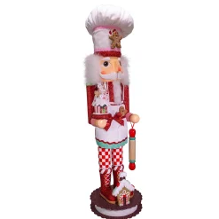Kurt Adler 36" Large Hollywood Nutcrackers Gingerbread Chef Christmas Figure HA0548