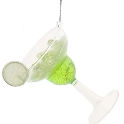 Kurt Adler 4.75" Margarita Cocktail Glass Christmas Ornament T3016 Discount