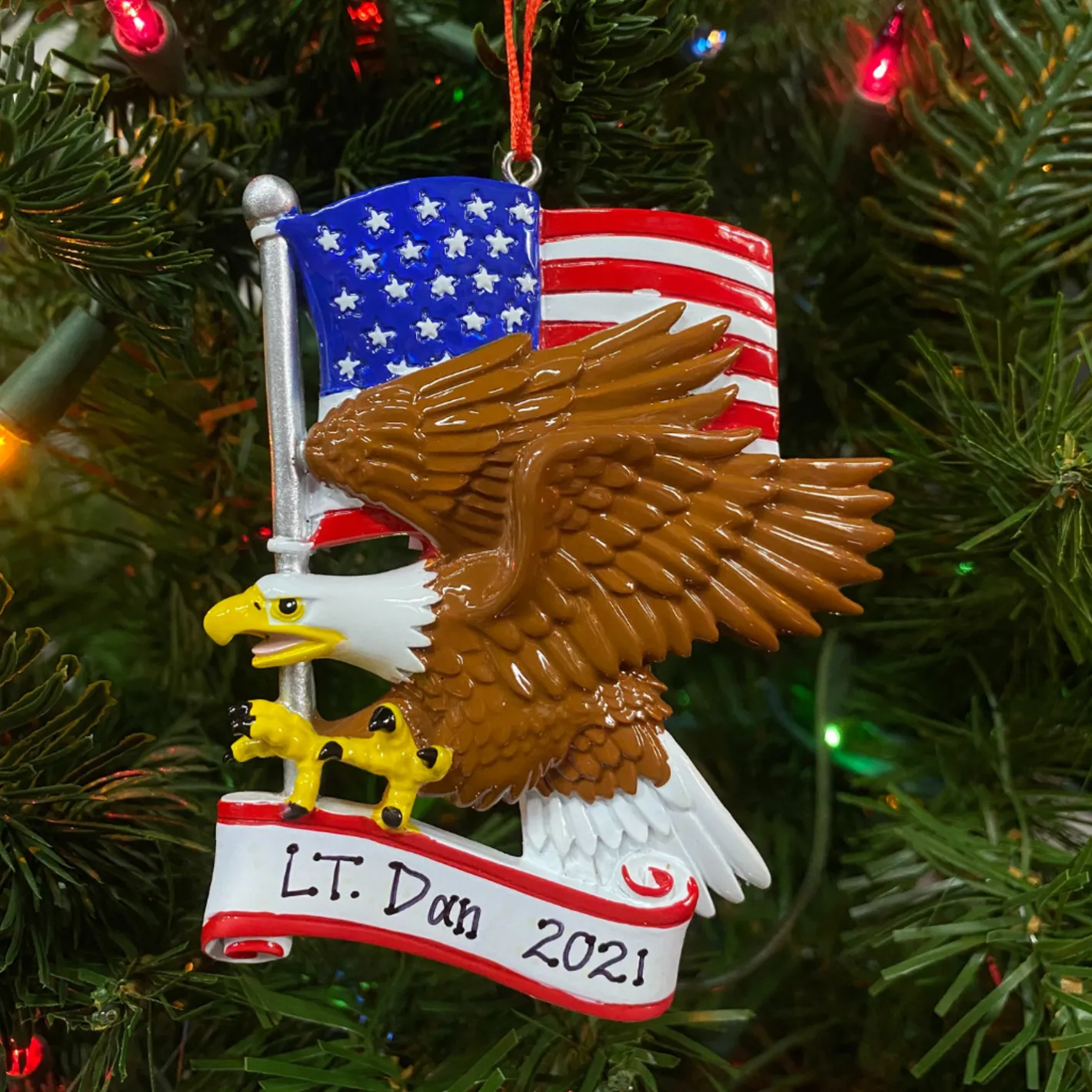 Polar X American Eagle Personalized Christmas Ornament OR1954 Hot