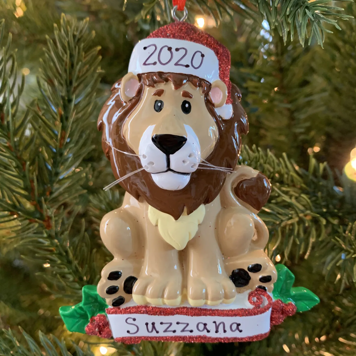 Polar X Baby Lion Personalized Christmas Ornament OR1850L Outlet