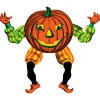 Beistle Vintage 30" Jointed Jack O Lantern Goblin Halloween Decoration 00442