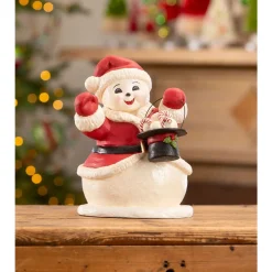 Bethany Lowe 8.5" Frosty Claus Snowman Vintage Christmas Figure TD3172 Best