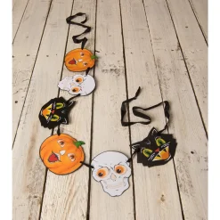 Bethany Lowe 6' Halloween Friends Vintage Inspired Garland TF3254