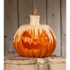 Bethany Lowe 9.5" Melting Midnight Glow Pumpkin Halloween Decoration TL4364 Best
