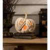 Bethany Lowe 10" Peek-a-Boo Pumpkin White Halloween Decoration TD3138 Discount