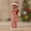 Bethany Lowe David's Christmas Puppy Surprise Christmas Decoration TD1178 Hot