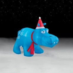 Brite Star 3.5' Christmas Hippopotamus Indoor Outdoor Decoration 49-107-00 Online