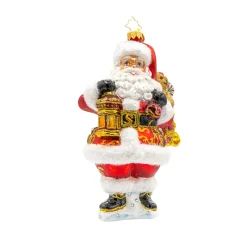 Christopher Radko A Claus To Celebrate Glass Christmas Ornament 1022461 Best