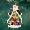 Christopher Radko A Santa For All Seasons Glass Christmas Ornament 1022185 Discount