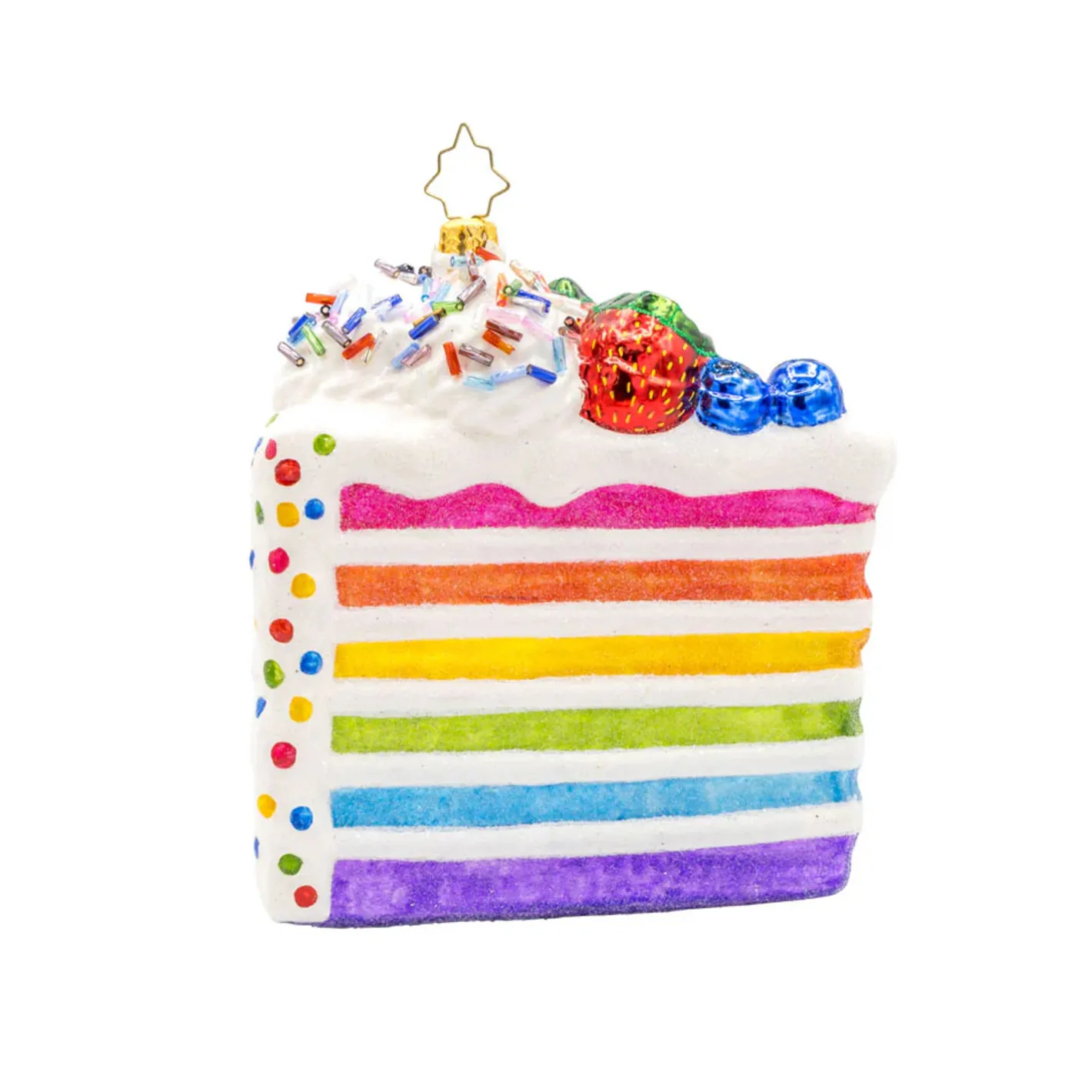 Christopher Radko A Slice of Joy Glass Christmas Ornament 1022311 Best