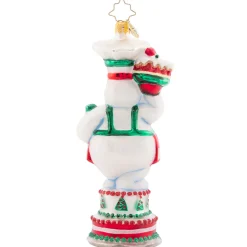 Christopher Radko Cutie Pie Baker Glass Christmas Ornament 1021608 Best