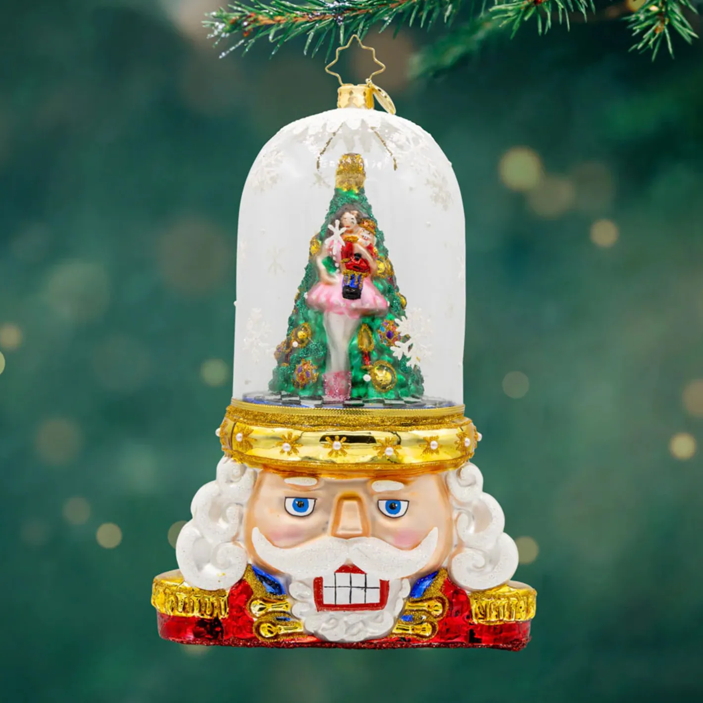 Christopher Radko Limited Edition Enchanted Guard Glass Christmas Ornament 1022191 Hot