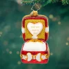 Christopher Radko Love's Sparkling Promise Glass Christmas Ornament 1022136 Online