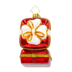 Christopher Radko Love's Sparkling Promise Glass Christmas Ornament 1022136 Online