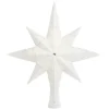 Christopher Radko Pearl Stellar Glass Christmas Tree Topper 1021184
