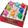 Shiny Brite Christopher Radko Confetti 2.5" Glass Shapes Christmas Ornaments 4028013 New