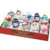 Shiny Brite Christopher Radko Christmas Confetti 13 Count Figures and Decorated Rounds Glass Christmas Ornament Set 4028270 Sale