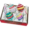 Shiny Brite Christopher Radko Vivid Vintage Mixed Shape Christmas Ornaments 4028255 New