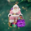 Christopher Radko Sweet Tooth Santa Glass Christmas Ornament 1022202 Discount