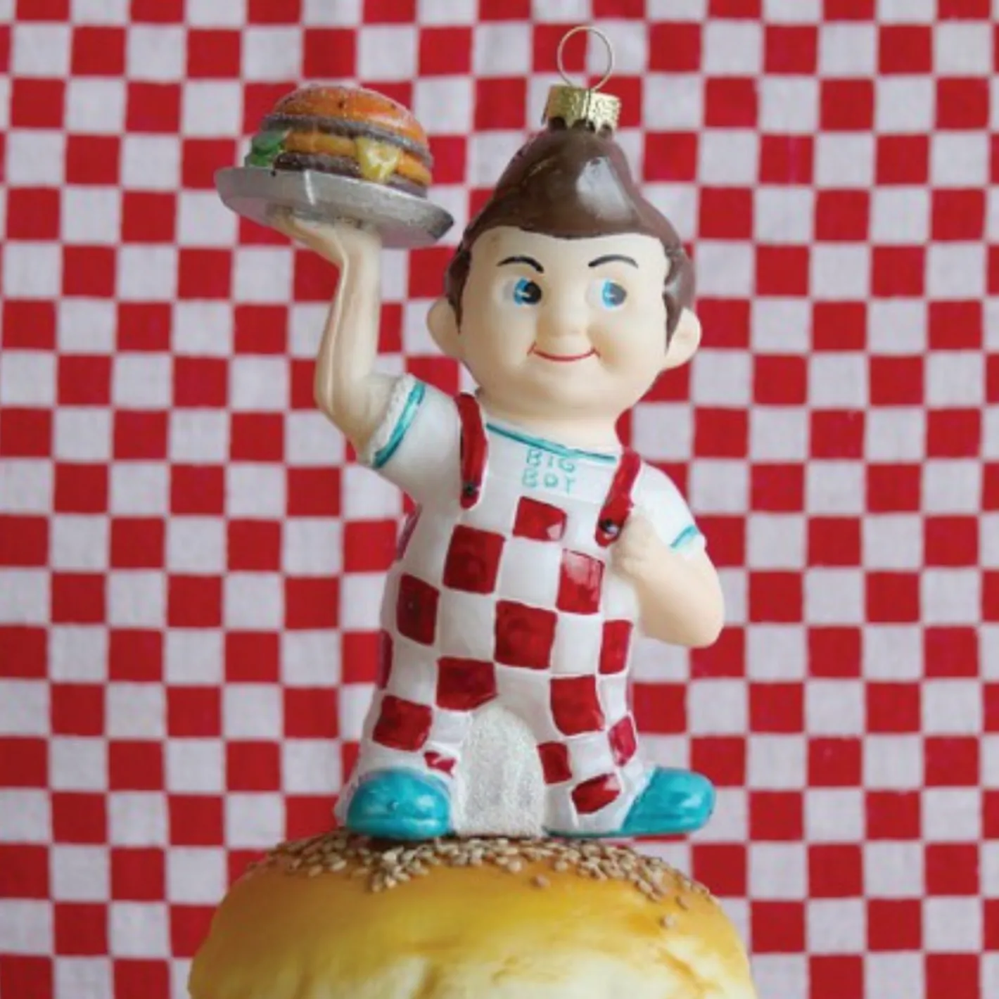 Cody Foster Co Cody Foster 5.25" Big Boy Glass Christmas Ornament GO-8335 Sale