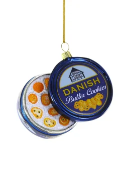Cody Foster Co Cody Foster 4" Danish Butter Cookies Glass Christmas Ornament GO-8847 Outlet