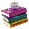 Cody Foster Co Cody Foster 3.5" Favorite Reads Glass Christmas Ornament GL-0004 Best