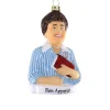 Cody Foster Co Cody Foster 5" Julia Child Glass Christmas Ornament GO-6651 Online