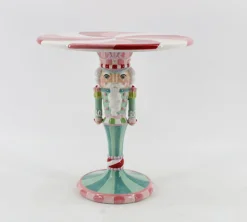 December Diamonds 11" Nutcracker Dessert Server Christmas Decoration 29-29304 Discount