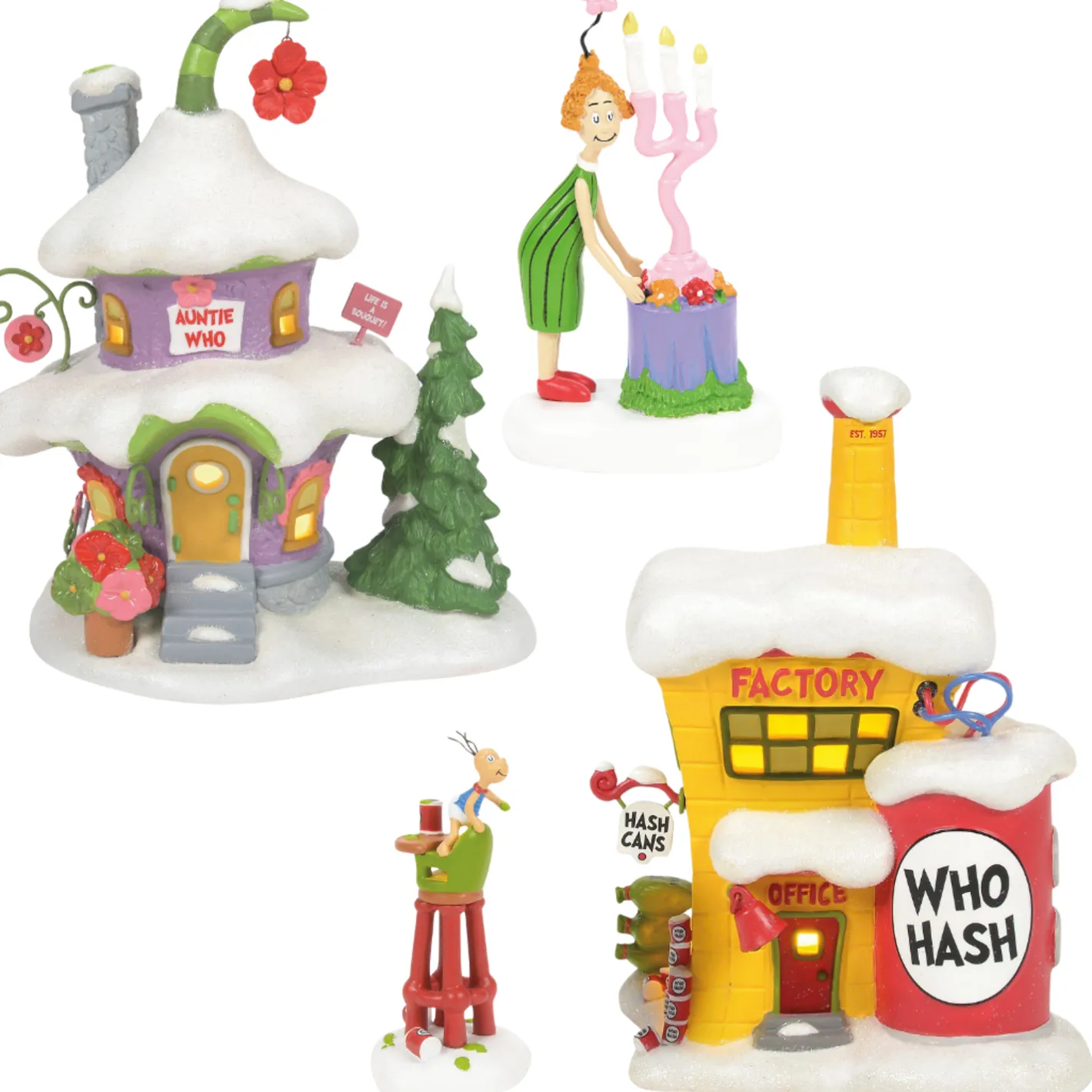 Department 56 2025 Grinch Village Set Hot