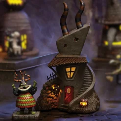Department 56 2025 The Nightmare Before Christmas Harlequin House and Figure Set of 2 Hot