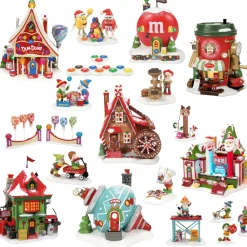 Department 56 2024 The North Pole Village 17 Pc Set Clearance