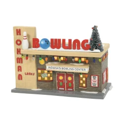Department 56 A Christmas Story Village Hohman Lanes Bowling 6007724 Clearance