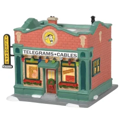 Department 56 A Christmas Story Village Hohman Telegraph Office Building 6005576 Best