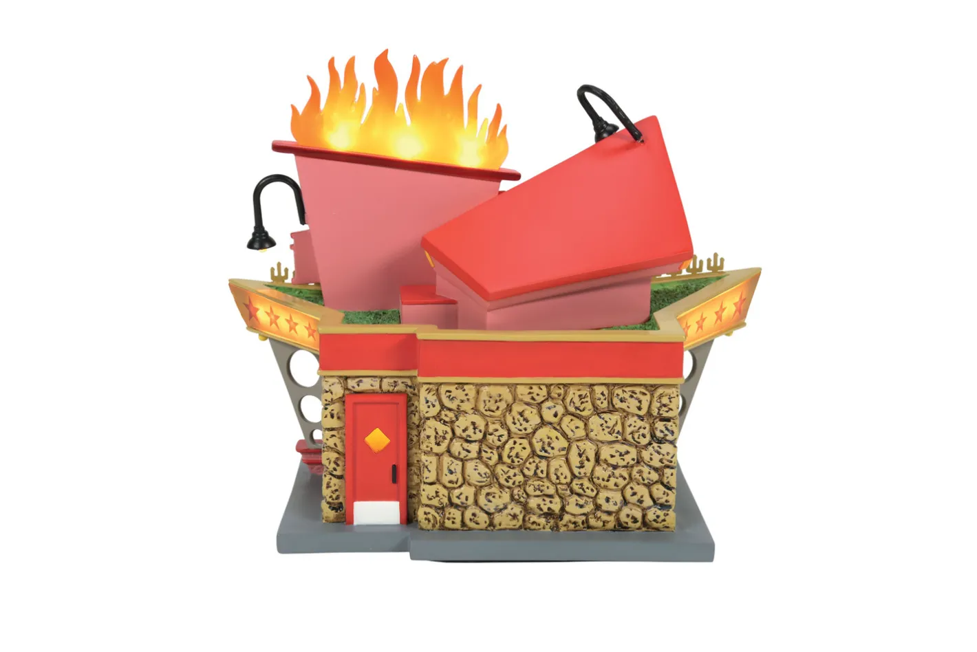 Department 56 Beetlejuice Village Dante's Inferno Lounge Building 6014736 Online