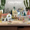 Department 56 Christmas Canyon Village Houses Set Outlet
