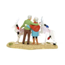 Department 56 Christmas Canyon Village The Deer and The Antelope Play 6014694 Online