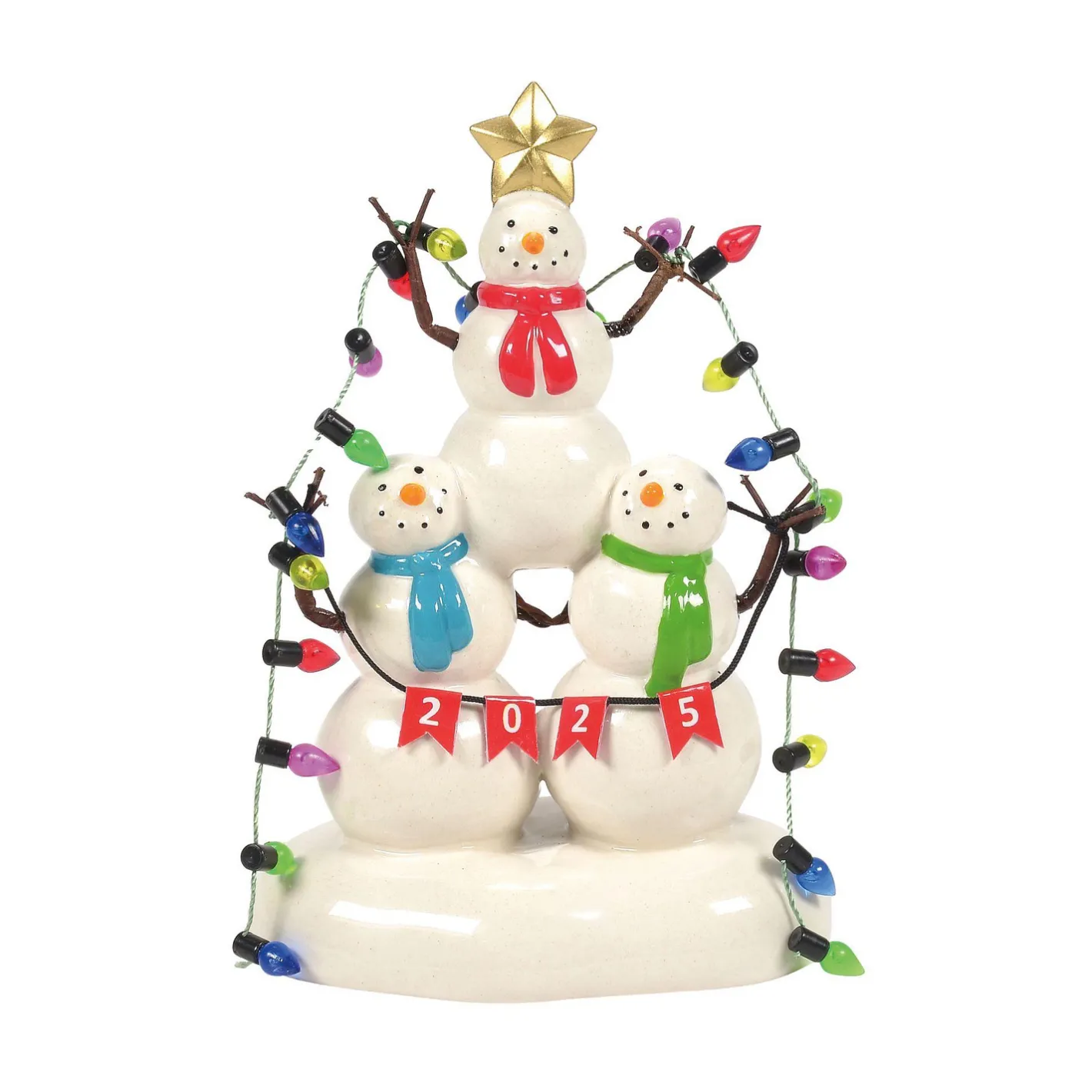Department 56 Christmas Village Accessory Lucky The Snowman 2025 6015675