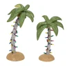 Department 56 Christmas Village Accessory Christmas Palms Set of 2 6014548