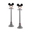 Department 56 Disney Christmas Village Mickey Street Lights 4028302 Outlet