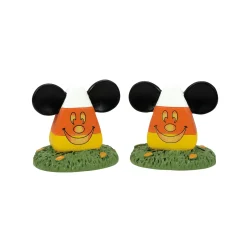 Department 56 Disney Mickey's Pumpkintown Candy Corn Topiaries 6013682 Discount