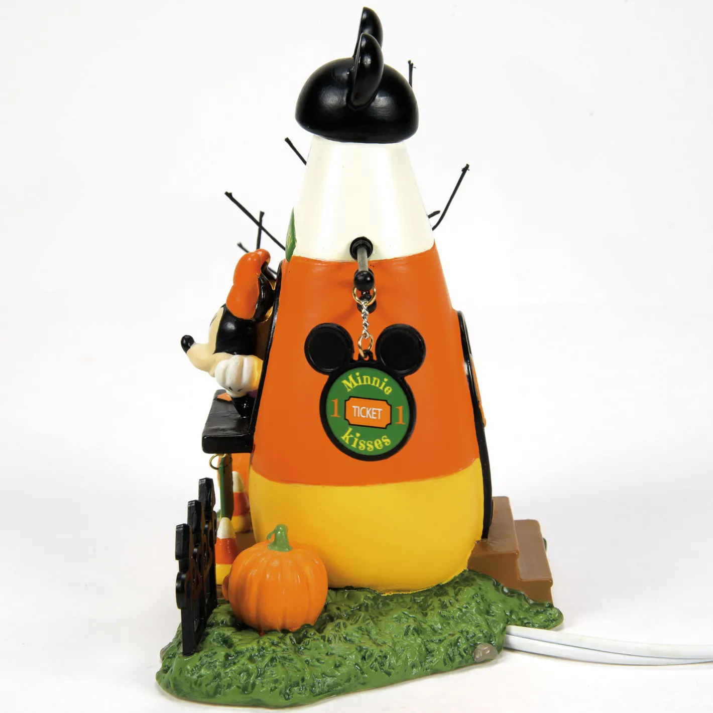 Department 56 Disney Mickey's Pumpkintown Village Minnie's Kissing Booth 6013680 Discount