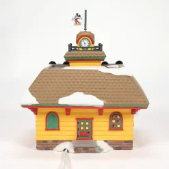 Department 56 Disney Village Mickey's Train Station Building 4032203 New