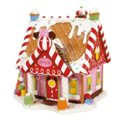 Department 56 Disney Village Minnie's Peppermint Villa Building 6013663 Clearance