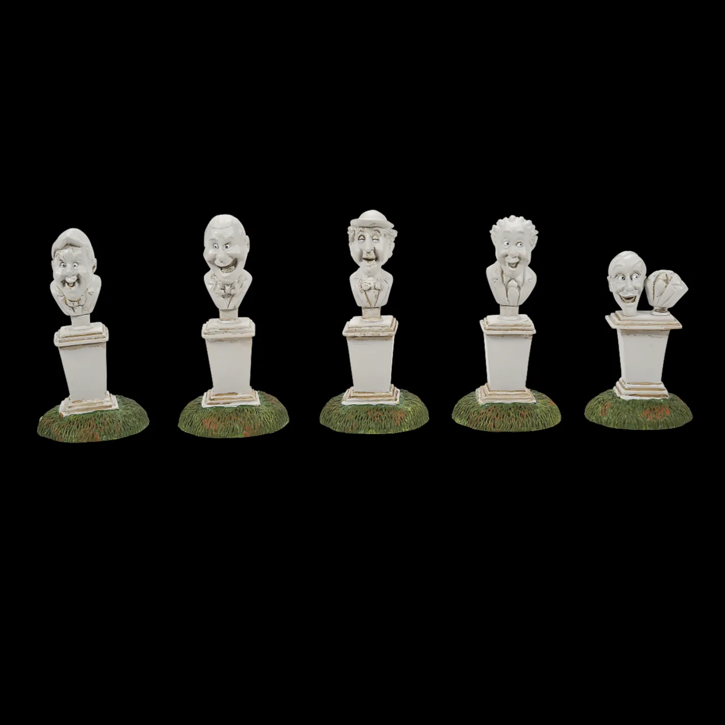 Department 56 Disney World Haunted Mansion Village 8 Pc Set Outlet