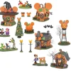 Department 56 Disney's Pumpkintown Halloween Village Complete 13 Piece Set Best