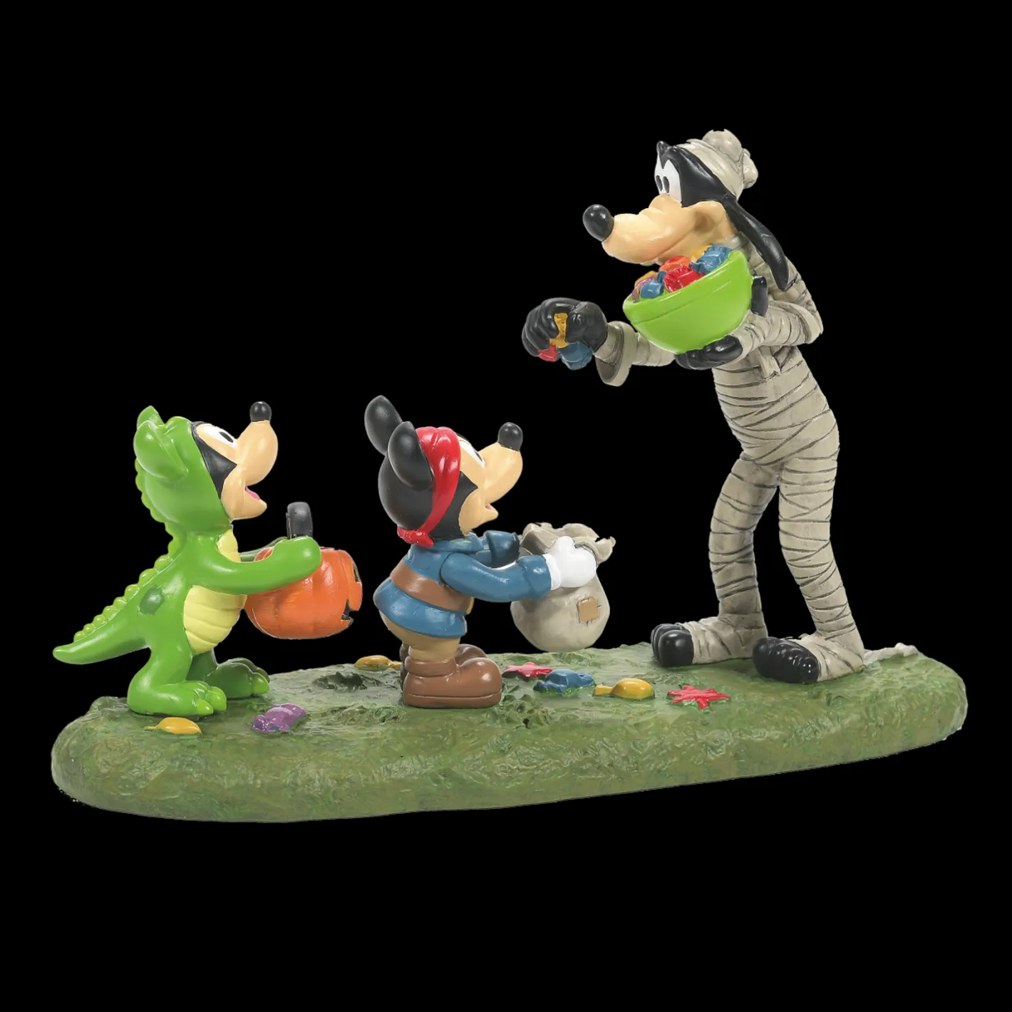 Department 56 Disney's Pumpkintown Halloween Village Complete 13 Piece Set Best