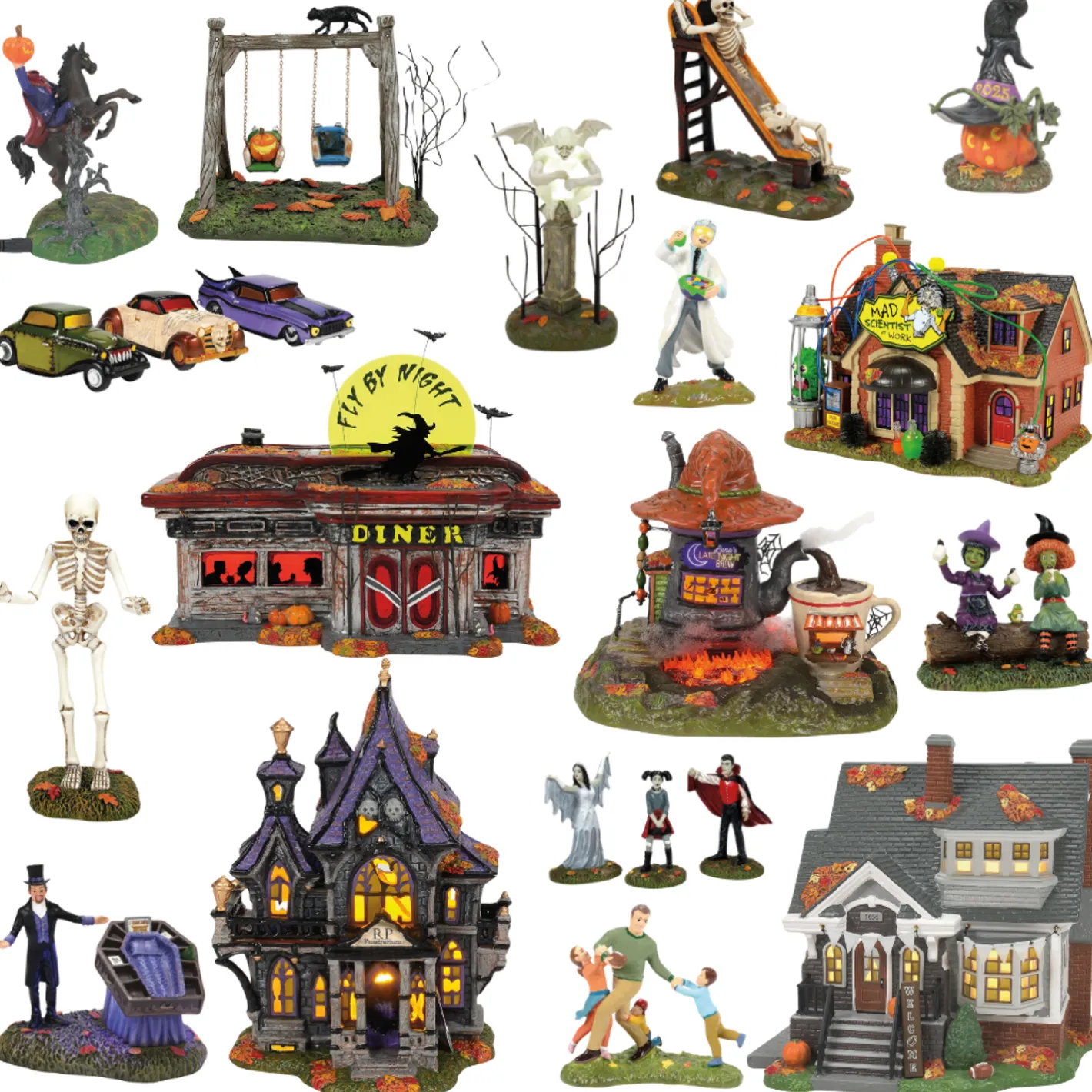 Department 56 Halloween Village 2025 Full Set Outlet
