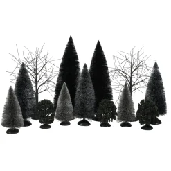 Department 56 Halloween Village Dark Forest Landscape Set 6014707 New